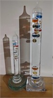 2 Galileo Thermometers