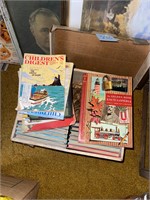 VTG children's books box lot