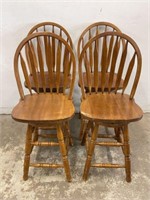 Wooden Counter Height Chairs