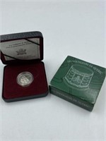 CANADA 2000 SILVER FIVE CENT WITH BOX AND