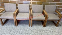 4 Waiting Room Chairs