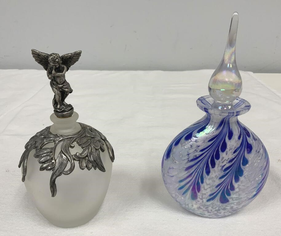 Two Perfume Bottles