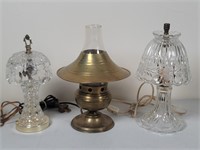 3 Accent Lamps