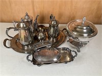 WM Rogers & Kent silver plated set