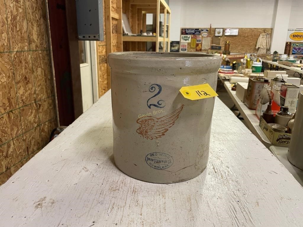 Red Wing 2 Gallon Crock