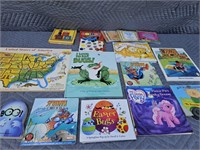 Various children's books & CD"s
