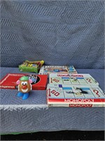 2 Monopoly, Backgammon, Potato Head, Battleship &