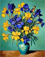 Irises In Vase 5 LTD EDT  Signed Van Gogh Limited