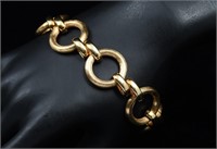 18K MID-CENTURY BRACELET BY UNO-A-ERRE