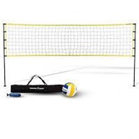 Volleyball Net - 32x3 ft Reg  Ball  Poles  Bag