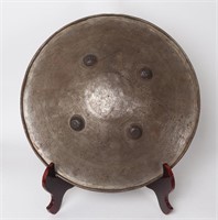 Indian Engraved Steel Dhal Shield