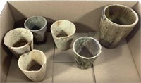 (6) Pottery Smelting Crucibles