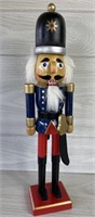 TRADITIONAL CHRISTMAS NUTCRACKER SOLDIER WOOD 15"