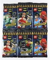 (6) X SEALED LEGO BATMAN CARD PACKS