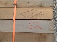 Lumber 16 - 2X6X12 Cedar