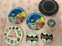 Batman comic pins