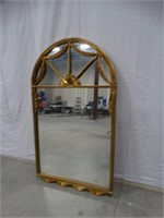 Wonderful Gold Framed Arched Mirror