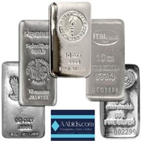 10 oz - .999 Fine Silver Bullion Bar