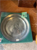 Silver Horse Plate