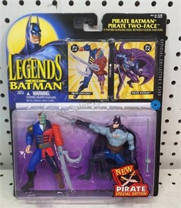 On Card Pirate Batman & Two Face
