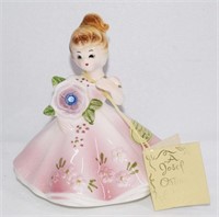 Josef September Sapphire Child Porcelain Figurine