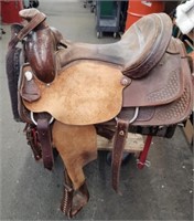 Nice Saddle King 16" Roping Saddle w/ Pad,