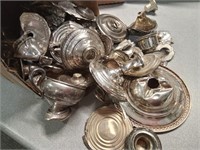Sterling silver scrap from weighted items. Approx