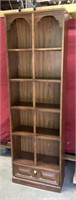 Vintage Bookshelf/Shelving Unit, Bottom Drawer