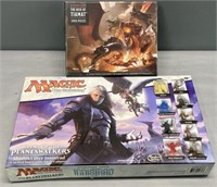 D & D Jigsaw Puzzle; Magic The Gathering Game Lot