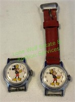 Vintage 1955 Mickey Mouse Watches