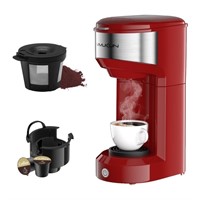 WF985  WHT MAKER Single Serve Coffee Brewer Red