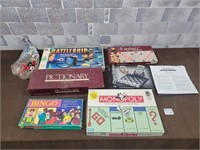 Mix lot of old family games
