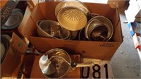Pots, Pans and Strainers