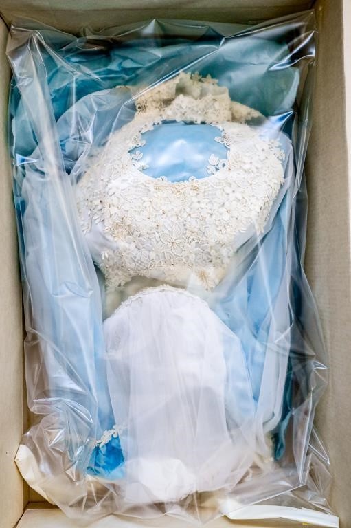 Early 1980's Wedding Dress w/Original Box