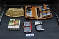 Lighters, Purse, Travel Vanity, Cigarette Case