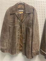 SPLIT COWHIDE JACKET