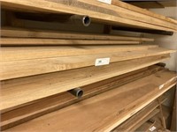 Approximately 10 Pieces of Clear Oak