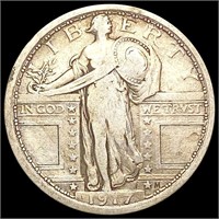 1917 Standing Liberty Quarter NICELY CIRCULATED