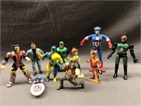 ALL THE POSABLE ACTION FIGURES