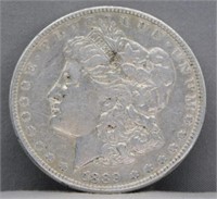 1899 Morgan Silver Dollar.