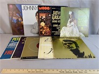 10 Vintage Vinyl Record Albums