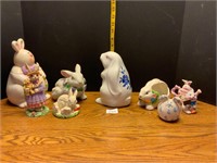 Bunny Rabbit Figurines