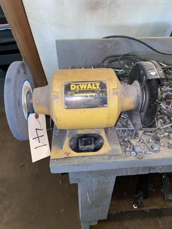 DeWalt DW756 6" Bench Grinder - Grinder Only