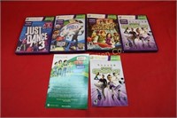 XBox 360 Kinect Games 4pc lot