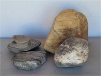 7", 7", 6" & 10" Stones ? Rock Hounds Will Know