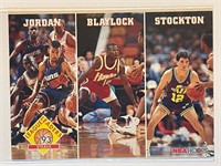 MICHAEL JORDAN STEALS LEADERS TRADING CARD-BULLS