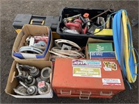 Pallet- Misc Tools, Plumbing & Electrical Supplies