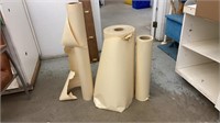 Three rolls of packing paper