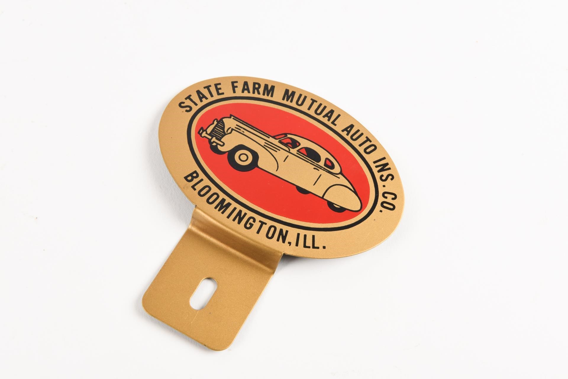 STATE FARM MUTUAL AUTO INS. LICENSE PLATE TOPPER