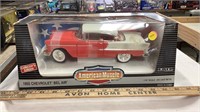 Ertl American muscle 1955 Chevrolet belair scale